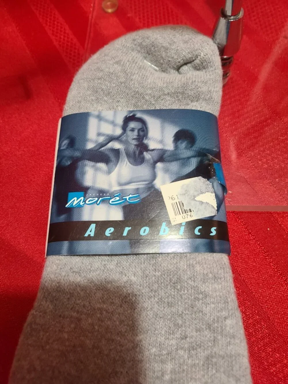 80s 90s Moret Aerobics Ankle Socks NEW USA Made SZ 9-11